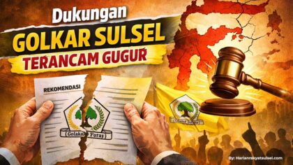 Dukungan Golkar Sulsel Terancam Gugur