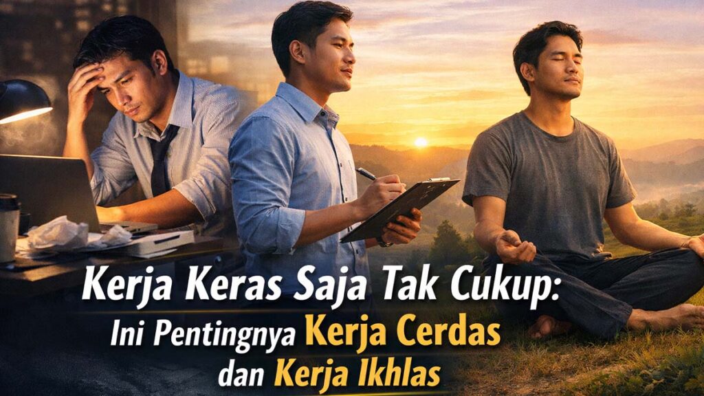 Kerja Keras Saja Tak Cukup: Ini Pentingnya Kerja Cerdas dan Kerja Ikhlas