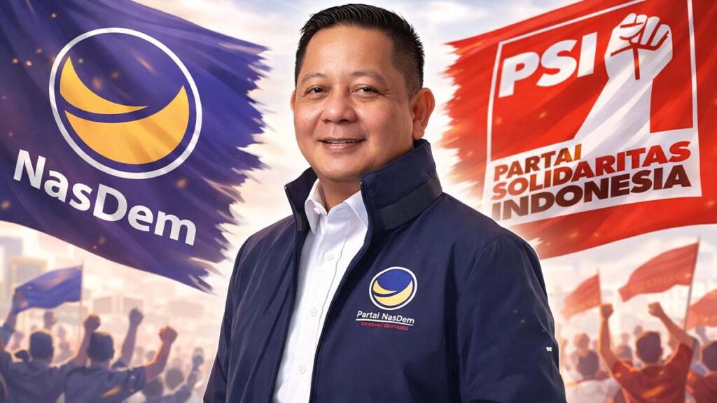 Rusdi Masse Mappasessu Partai Nasdem dan Partai PSI