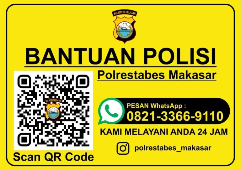 Bantuan Polisi Bantuan Polisi Polrestabes Makassar