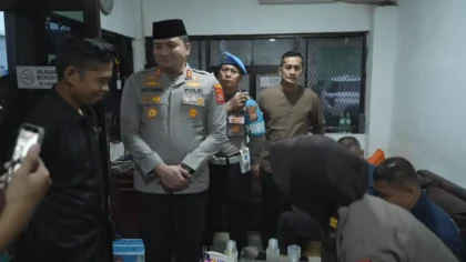 Buka Puasa Berubah Jadi Tes Urin, Kapolres Gowa Pimpin Langsung Pemeriksaan