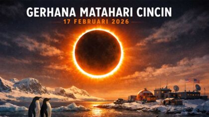 Gerhana Matahari Cincin 17 Februari 2026 Hanya Terlihat di Antartika