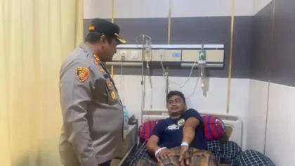 Amankan ODGJ Mengamuk, Polisi di Selayar Alami Patah Tulang