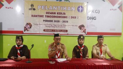 25 Anggota DKR Tinggimoncong Dilantik, Siap Perkuat Gerakan Pramuka di Wilayah Malino