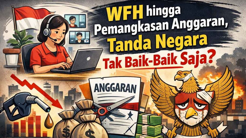 WFH hingga Pemangkasan Anggaran, Tanda Negara Tak Baik-Baik Saja?