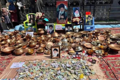 Warga Kashmir Donasi Emas hingga Ternak untuk Dukung Iran