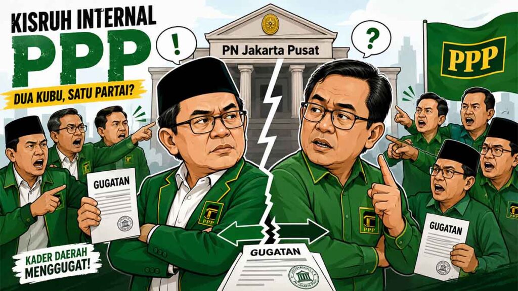 PPP Kembali Bergejolak, Kader dari Sulsel hingga Sumatera Tempuh Jalur Hukum
