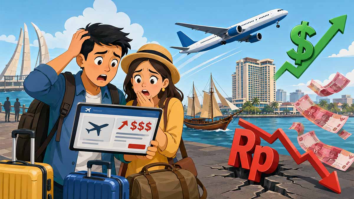 Biaya Rupiah Rupiah Tertekan, Biaya Liburan ke Sulsel Ikut Melonjak