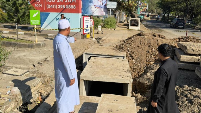 Andi Sudirman Tinjau Proyek Jalan Hertasning-Gowa, Pastikan Pekerjaan Sesuai Target