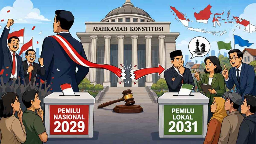 Efek Ekor Jas Terancam Hilang, Pemilu 2029 dan 2031 Jadi Ujian Baru Parpol