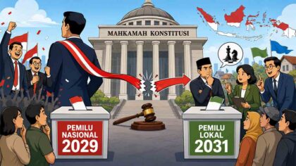 Efek Ekor Jas Terancam Hilang, Pemilu 2029 dan 2031 Jadi Ujian Baru Parpol