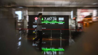IHSG Sesi I Melonjak 4,82 Persen, Rupiah Ikut Menguat