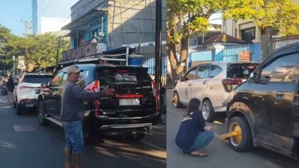 Ironi Parkir Liar di Jalan Bawakaraeng Makassar