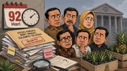 Kejati Sulsel Disorot, Kasus Bibit Nanas Belum Jelas Ujungnya