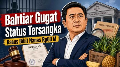 Lawan Status Tersangka, Bahtiar Bawa Kasus Bibit Nanas ke Praperadilan