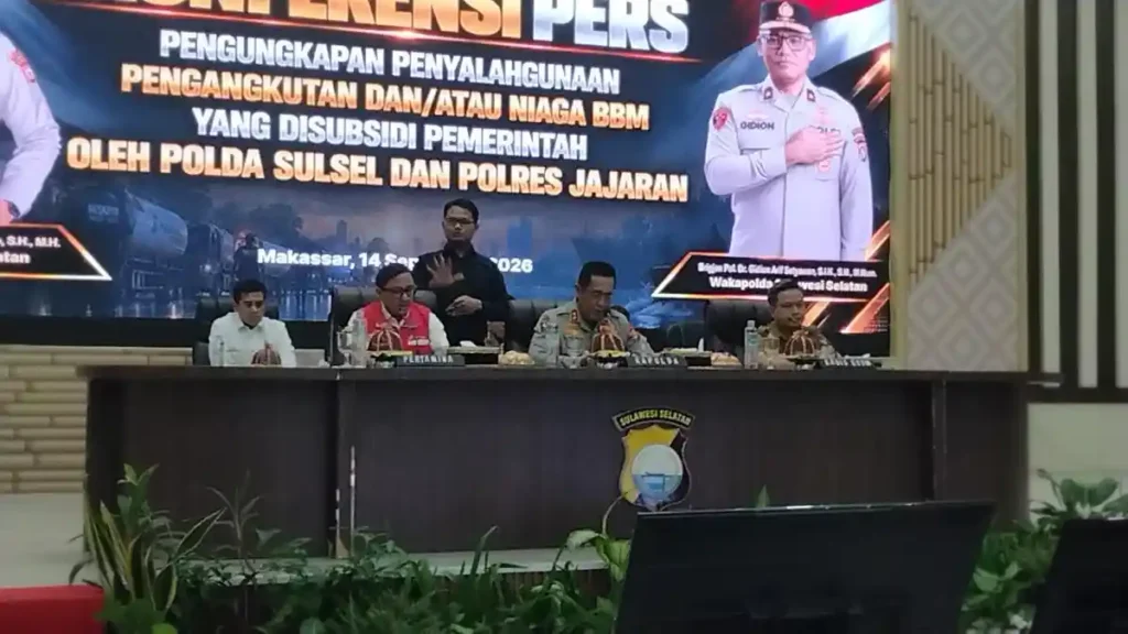 Kapolda Sulsel Ungkap 10 Kasus Penimbunan BBM Subsidi, 17 Tersangka Ditangkap