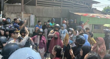 Tawuran Sengketa Lahan di Makassar, Polisi Dilempari Batu