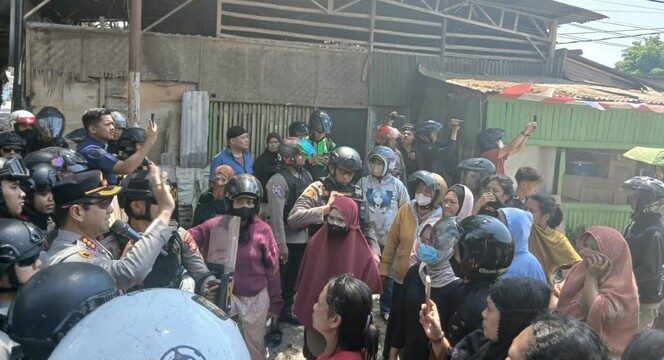 Tawuran Sengketa Lahan di Makassar, Polisi Dilempari Batu