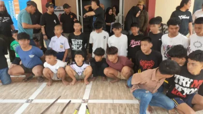 Polisi Tetapkan 18 Anggota Geng Motor sebagai Tersangka Tewasnya Mahasiswa di Makassar
